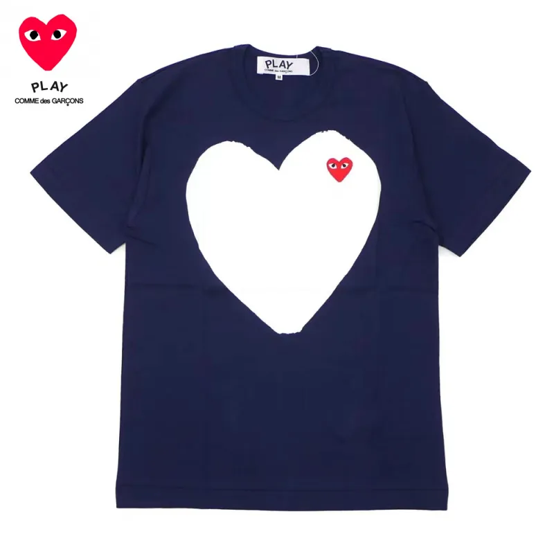 【最終値下げ】COMME des GARÇONS SHIRTS tシャツ COMME DES GARCONS PLAY Black CDG Play T-shirt with big heart
