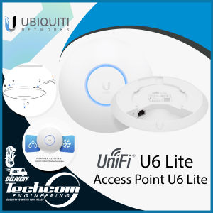 Ubiquiti UniFi U6-Lite WiFi 6 Access Point | Dual-Band 2.4GHz + 5GHz | Optimized U6 Lite Model