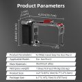 LUMINOU Quick Release Xplorer Grip Kit Camera Frame Shutter Button Aluminum Alloy Camera Grip Handle  Protective StreetGrip Vlog Holder for Insta360 Ace Pro 2/Ace Pro Camera Accessories. 