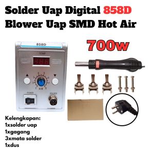 Solder Uap Digital 858D Blower Uap SMD Hot Air