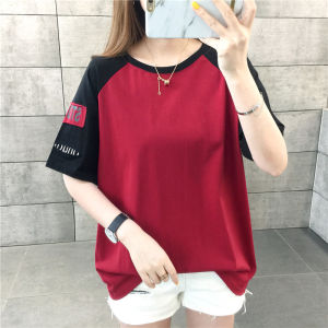 QDshop 😜😜2022คอลเลคชั่นใหม่เสื้อยืดงานสวย ว👸🏻สลับสี มีให้เลือก 6สี🌈 แมทช์ง่าย ลุคสปอร์ต เรียบง่ายและหลากหลเรียบหรูดูดีย์📷🍰