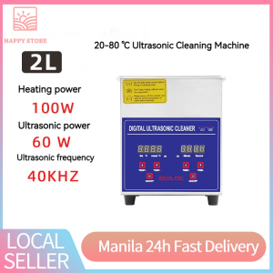 Digital Ultrasonic Cleaner w/ Adjustable Timer & Heating | 2L-30L Stainless Steel Tank for Industrial/Lab Use