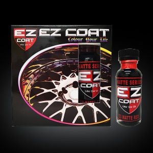 MATTE RED CHROME COLOUR PAINT(EZ COAT C3 MATTE RED)