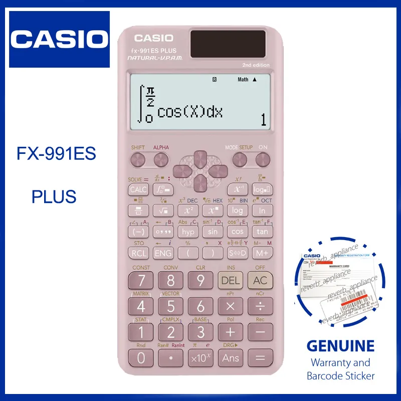 Casio Original fx-991ES Plus 2nd Edition Scientific Calculator