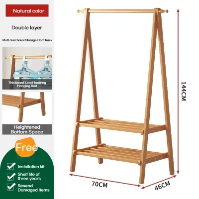 【SG Seller】 LABCOSI Freestanding Clothes Rack - Multi-functional Garment Organizer for Bedroom Hotel & Home Use
