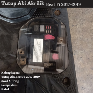 Tutup Aki Honda Beat Fi Esp Stater Halus Mika Akrilik