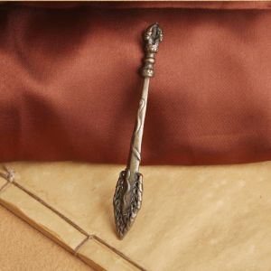Tượng Đồng Thau Kiểu Dáng Thanh Kiếm Nepal - Kích Thước: 10.2 x 1.5cm