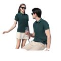 Workwear for Summer T T-shirt   Custom Factory Short Sleeve Turn-down Collar High-end Advertising Shirt   Custom Workwear Printing LOGO. 
