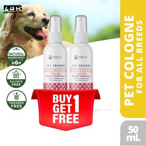 Buy 1 Take 1 Eco Natural Pink Sakura Kiss Cologne Premium Spray for Dogs and Cats by Pets Emporium