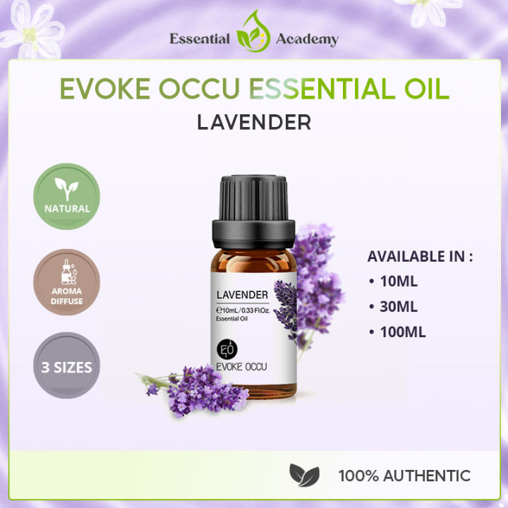[Essential Academy] Evoke Occu 10ML/30ML/100ML Lavender Essential Oil ...