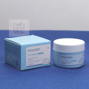 wardah lightening night cream 30gr/krim malam/krim pencerah wajah/anti minyak/BPOM/Original/criem warda malam/wardag lightening series night cream/wardah lighting malam/cream siang malam wardah/crem mala. Sian wardah/kriem malam wardah