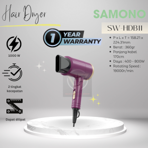 Pengering Rambut Samono SW-HDB11
