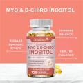 Mulittea Myo-Inositol & D-Chiro Inositol Capsules 120pcs Hormone Balance for Women Vitamin B8 to Regulate Menstrual Cycle & Support body Health Kapsul Myo-Inositol&D-Chiro Inositol| Keseimbangan Hormon Wanita| Mengatur Siklus Menstruasi & Kesehatan Tubuh. 