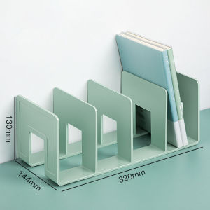 HANGDIAN Giá sách Acrylic sinh viên đọc sách lưu trữ đứng máy tính để bàn Sách văn phòng giá sách