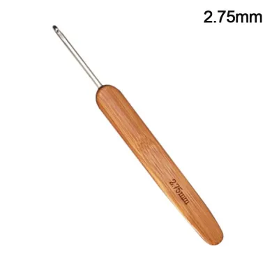 TOYOYOTA Bamboo Wooden Crochet Hooks Long Small Size Knitting s Crochet s Hand Weave Tool