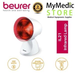 (Original) BEURER Infrared Lamp Soothing IL 21 / IL21 (3 Years Warranty) ~ heat to relieve colds and muscle tension