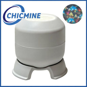 Chicmine Star Projector Night Light with 360 Degree Rotating Ocean Mood Lamp for Bedroom Adjustable Focus Dimming Wall Projection Lamp for Bedroom Ceiling And Living Room Decor
