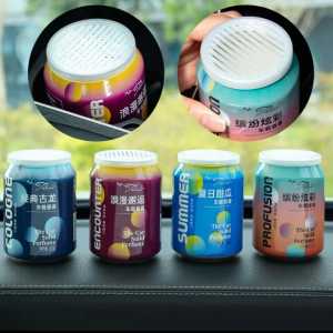 Parfum Mobi Pengharum Mobil Universal Kemasan Kaleng Soda 200 gram Harum Segar
