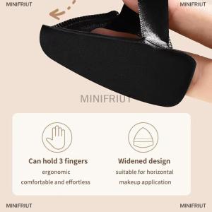 [COD] MINIFRIUT แป้งพัฟพิซซ่าแป้งกำมะหยี่ทรงสามเหลี่ยมฟองน้ำแต่งหน้าขนาดเล็กสามารถซักได้อุปกรณ์แต่งหน้าแบบเปียกและแห้งน้ำหนักเบาเพื่อความงาม