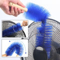 48cm Long Fan Dusting Brush Bendable Fan Cleaning Brush Multi-purpose Fan Dust Removal Brush. 