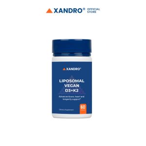 [New] Liposomal Vitamin D3 + K2 Xandro Lab Superior Absorption Support Strong Bones Heart & Immune System