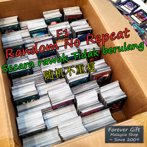 F1 108Pcs Quit Sales Yugioh Set No Repeat Common rare Random Rawak Kad murah TCG Card Game YGO