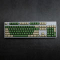 【Keycap Only】GMK Cream Matcha Keycap 142 Keys Cherry Profile PBT Dye Sublimation Key Caps For MX Switch Mechanical Keyboard RK61/Anne Pro 2/GK61. 