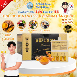 [NSF1111 Giảm 111K] Tinh Chất Nghệ Nano Curcumin 365 Premium - Chính Hãng Hàn Quốc