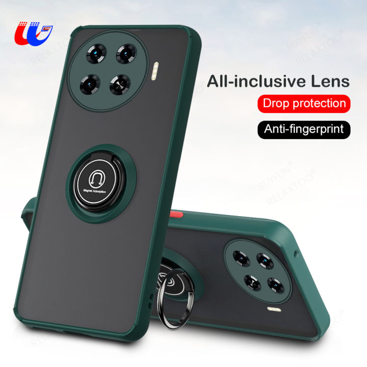 เคสโทรศัพท์ป้องกันกล้องหุ้มเกราะสีด้านสำหรับ Tecno Spark 20 Pro ...