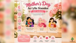 Custom Name Acrylic Standee Mom Gift DS Brand K