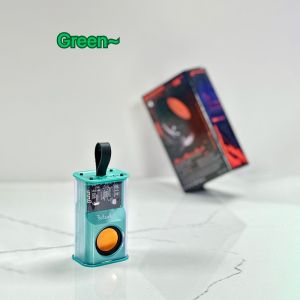Zeallion Wireless Bluetooth Speaker Transparent Colorful Portable Outdoor Subwoofer Speaker 360 ° Surround Sound Speaker