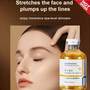 🔥Big Discount🔥Skincare Facial Hydration Moisturizing Lotion Salmon DNA Hydrating Essence Serum Facial Moisturizer Intense Hydration Glowing Skin Care Liquid For Plump Skin Hydrating Facial Serum Moisturizing Repair For Dull Skin