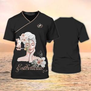 Salon T Shirt Massage Therapist 3D Print Tshirts for Men Women Fashion Casual Round Neck 2024