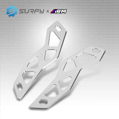 ARM ADV 150/160 Windshield Garnish Premium Full CNC Aluminum Polishing Process 2mm Arumi