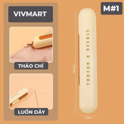 Dụng Cụ Xỏ Kim Luồn Dây Tháo Chỉ Nhanh Đa Năng Chuyên Dụng Trong May Mặc