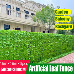 Expandable Fence Privacy Screen Fence for Home Outdoor Garden Decoration Artificial Leaf Landscaping Garden Fence Balcony Screen Fence Backyard Home Decor Artificial Plants Leaves Wall Backdrop Hedge Office Roof Decors Fence Outdoor Green Fence Net