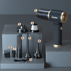 🇸🇬 [In Stock]Multi-Purpose Car Wireless Vacuum Office Home Vacuum Portable Cordless Vacuum Cleaner Air Pump/Blower Cleaner handheld mini vacuum cordless