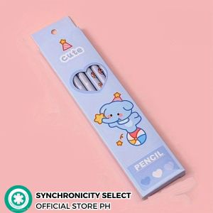 Pen600 2B Lead Pencil 6pcs per set for School Writing Notebook Paper Drawing Sketch Office Supplies Arts and Crafts
