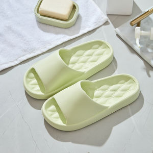 [Free Shipping] In-Stock EVA Bathroom Slippers For Summer Versatile And Trendy Lightweight Indoor Home Slippers For Men And Women