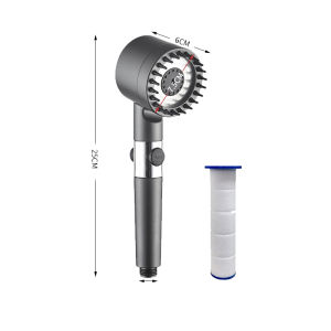 High Pressure Detachable Handheld Shower Head Set One Button Stop Original 3 Mode Bathroom Sprayer Bath