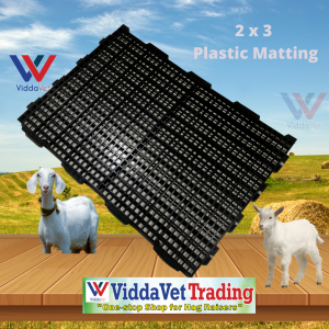 2x3 Ft. High Quality Plastic Material High Density Cage Beddings Black plastic matting Goat Plastic matting Non-Skid bed floor/flooring for poultry farm Heavy Duty Mats Farm tool & Accessories Plastic matting for goat in other animal husbandry equipment