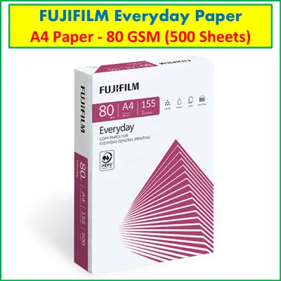PaperOne A3 A4 A5 Printing Paper | Double A A4 Printing Paper | Fujifilm A4 Printing Paper [70gsm | 80gsm | 100gsm]