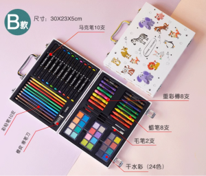 Animal Kingdom Paintbrush Set Gift Box Painting Set Student Graffiti Art Stationery Supplies