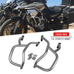 For CFMOTO 800MT MT800 MT 800 MT 2021 2022 2023 Motorcycle Parts Crash Bar Bumpers Engine Guard Fairing Frame Protector Side Slider