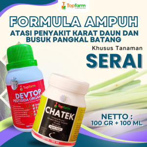 Pestisida Topfarm / Obat Hama Serai Terbaik / Obat Tanaman Sereh Serai / Obat Semprot Tanaman Serai / Obat Daun Serai / Obat Semprot Buat Serai / Obat Jamur Tanaman Serai Sereh
