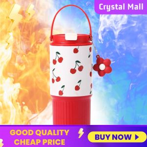 Portable Car Water Bottle 316 Stainless Steel Outdoor Drinking Tumbler Large Capacity Insulation Cold Mug for Coffee Tea Hot Coco