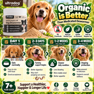 UltraDog Senior 7+ Years Dog Care Supplement Visible Results in 2–3 Days