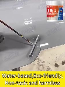 【No Need For Primer】1KG 3 In 1 Wear-Resistant Epoxy Floor Paint Suitable For Outdoor Indoor GarageFast Shipping