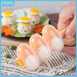 ZTOYL 2Pcs Set Baby Rice Ball Mold Kids Lunch DIY Sushi Maker Mould Kitchen Tools