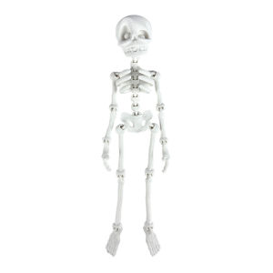 3D Printed Skull Refrigerator Magnets with Movable Joints Posable Skeleton Fridge Magnet Mini Articulated Fridge Magnets for Halloween Glowing Skull Decorations